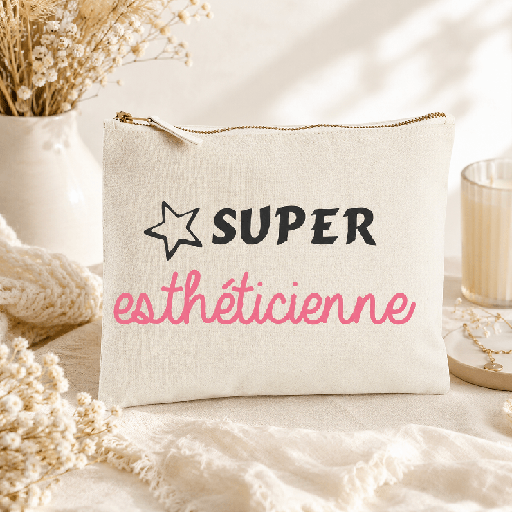                     Pochette Esthéticienne
                  
