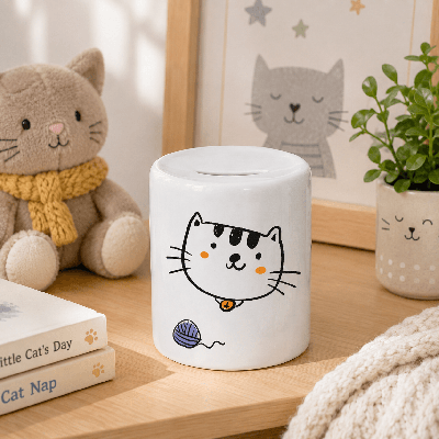 Tirelire Chat - Idée cadeau enfant