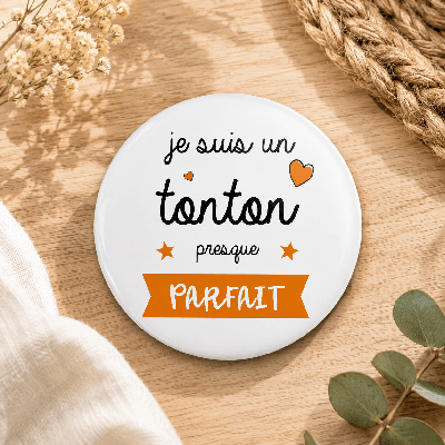 Magnet tonton - Idée cadeau - Fabriqué en France