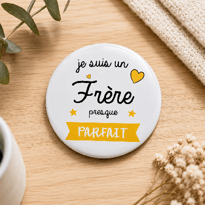 Magnet frère - Idée cadeau - Fabriqué en France