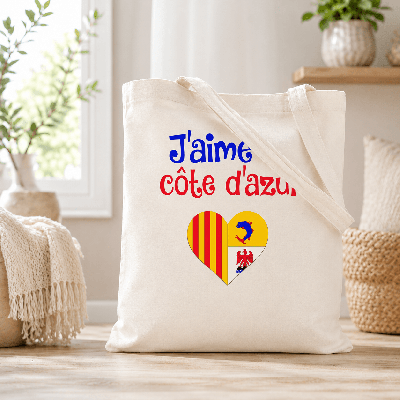 Tote bag Côte d'Azur