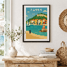 Affiche de Cassis - Cadre noir