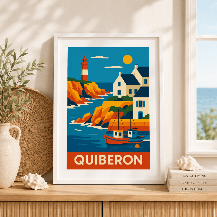                    Affiche de Quiberon
                  