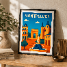 Affiche de Montpellier - Cadre noir