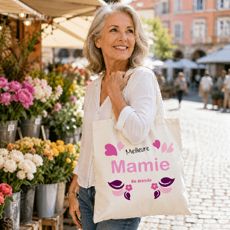       Tote bag meilleure mamie
    