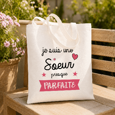 Tote bag Soeur parfaite