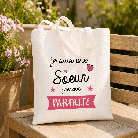       Tote bag Soeur parfaite
    