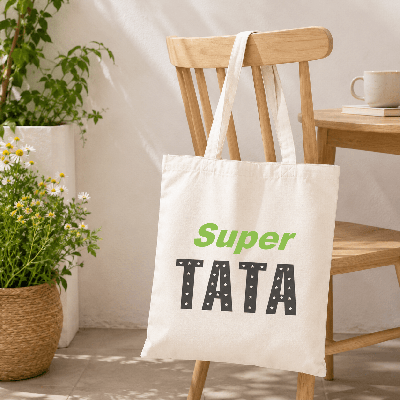 Tote bag super Tata