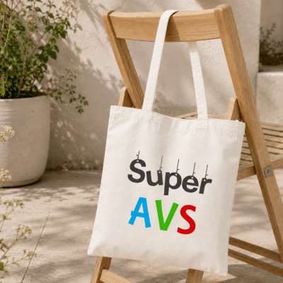 Tote bag Aide de Vie Scolaire - cadeau pratique - AVS