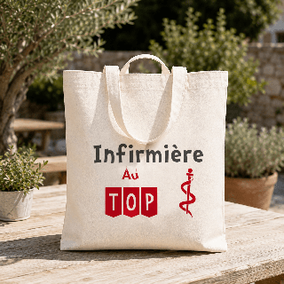 Tote bag Infirmière