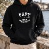 Sweat Papy avec date personnalisable - Couleur : Noir
