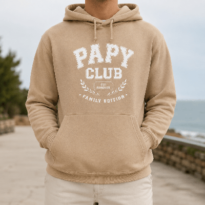 Hoodie Papy Club - Sweat original