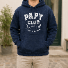 Hoodie Papy Club - Couleur : Bleu marine