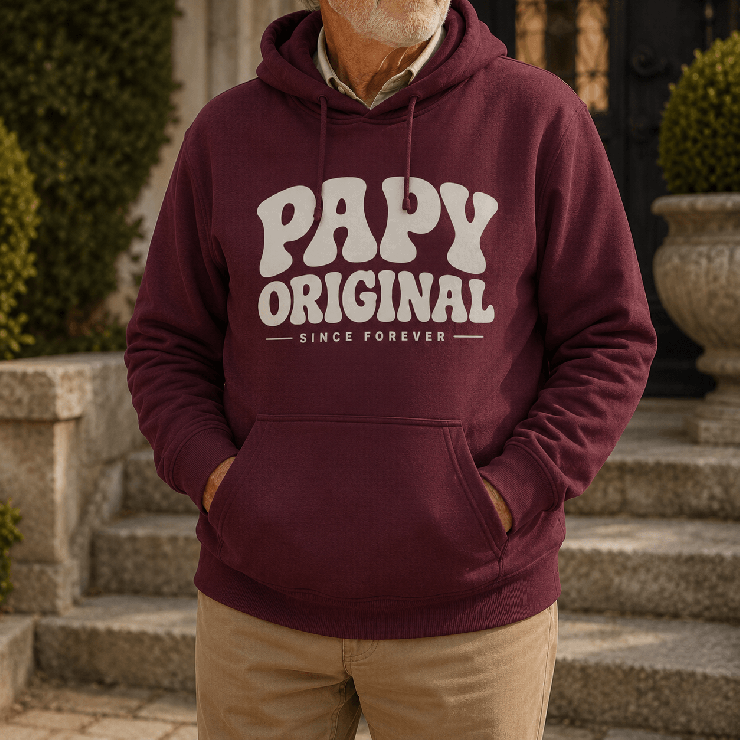                     Sweat à capuche Papy ORIGINAL
                  