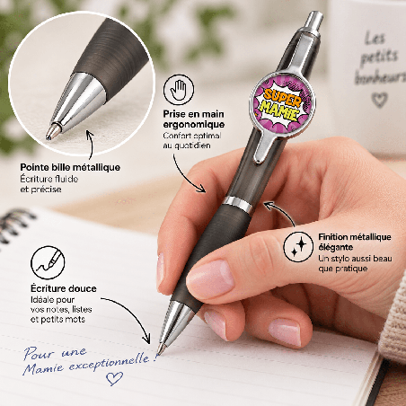       Un stylo mamie original, parfait pour toutes les occasions
    