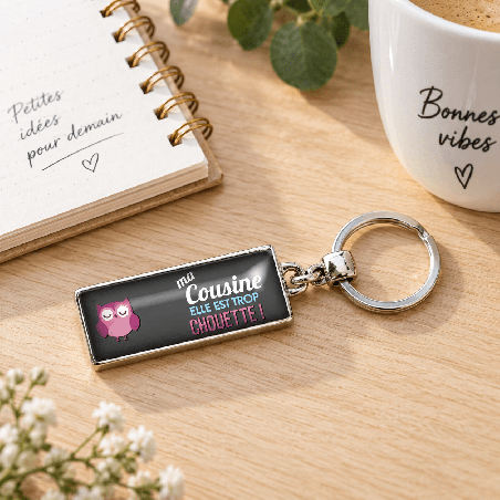       Porte clefs Cousine - Cadeau cousine
    