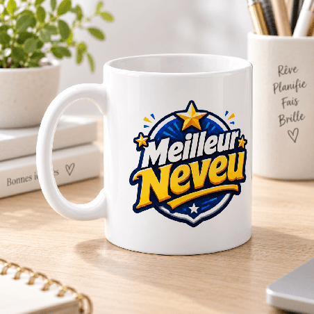       Mug Meilleur Neveu - Cadeau original
    