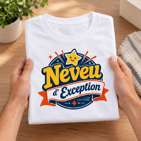       Un t-shirt neveu d’exception pour une attention familiale
    