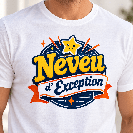       Un t-shirt pour valoriser un neveu unique
    