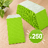 Pochettes cadeau KRAFT x 250 - Vert