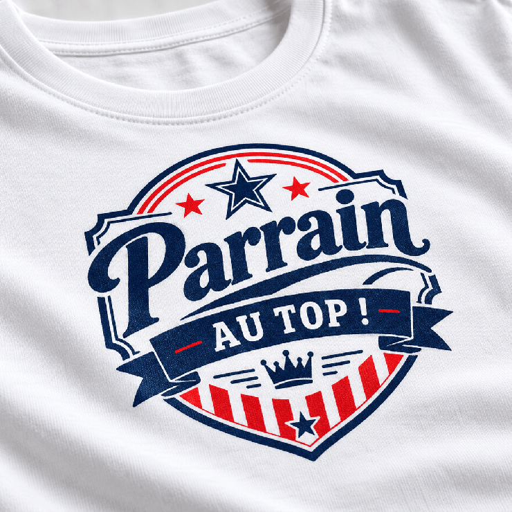       Tee-shirt pour un cadeau parrain
    