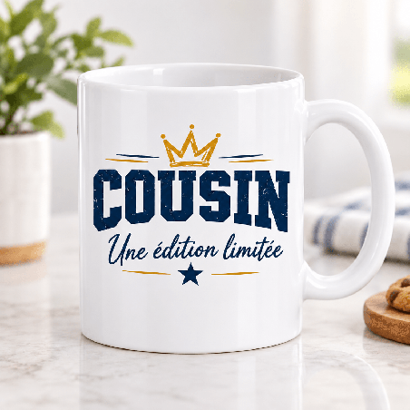       Mug original pour cousin
    