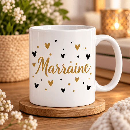       Mug facile à offrir à sa marraine
    