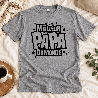 T-shirt Meilleur papa du monde - Couleur : Gris chiné