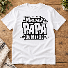 T-shirt Meilleur papa du monde - Couleur : Blanc