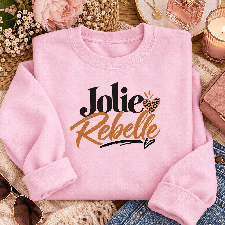       Sweat femme Jolie Rebelle
    
