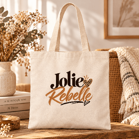       Un tote bag femme Jolie Rebelle pour affirmer son style au quotidien
    