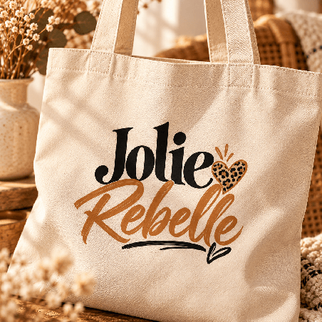       Tote bag femme Jolie Rebelle
    