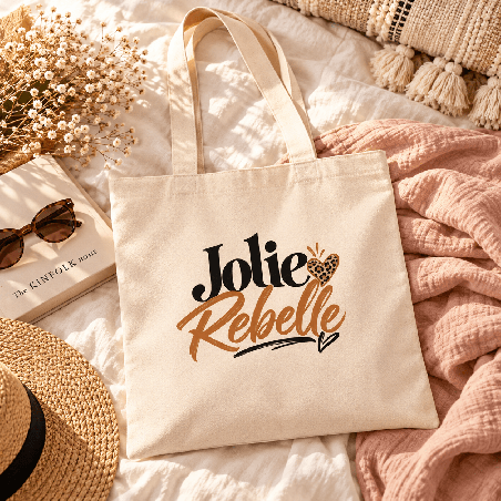       Tote bag Jolie Rebelle
    