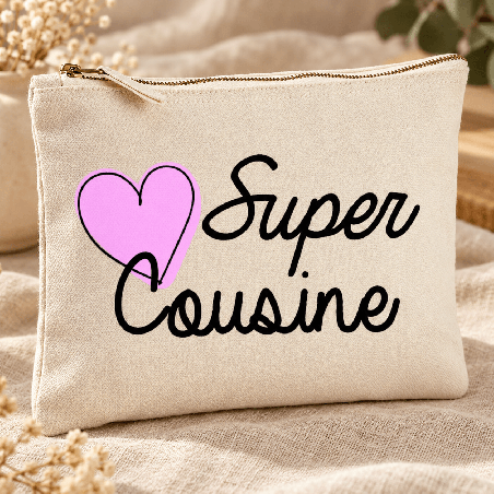       Pochette Cousine - Idées cadeau cousinade
    