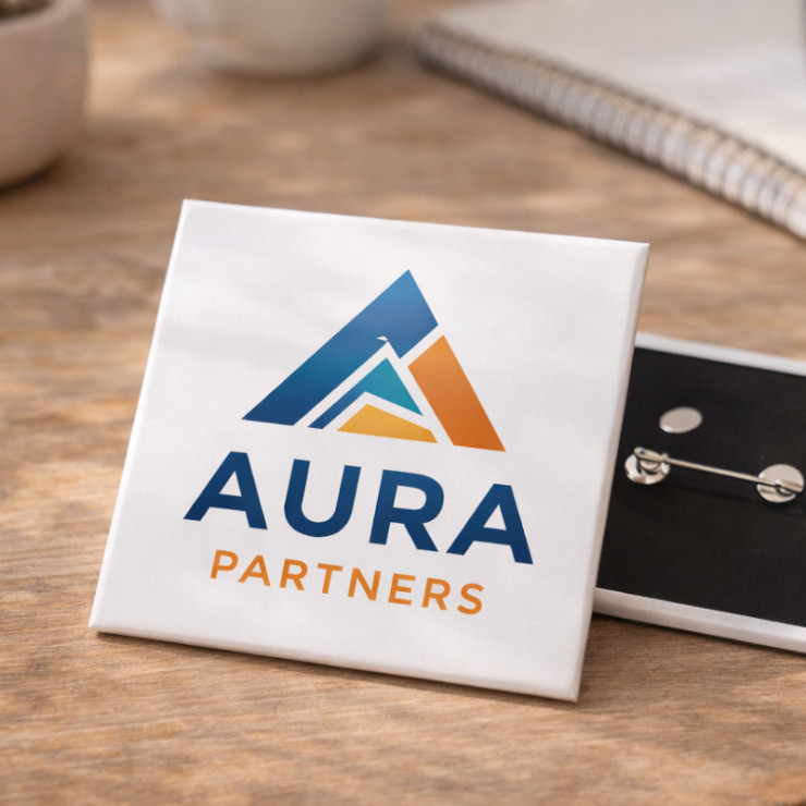 Individuell gestaltete Firmenabzeichen