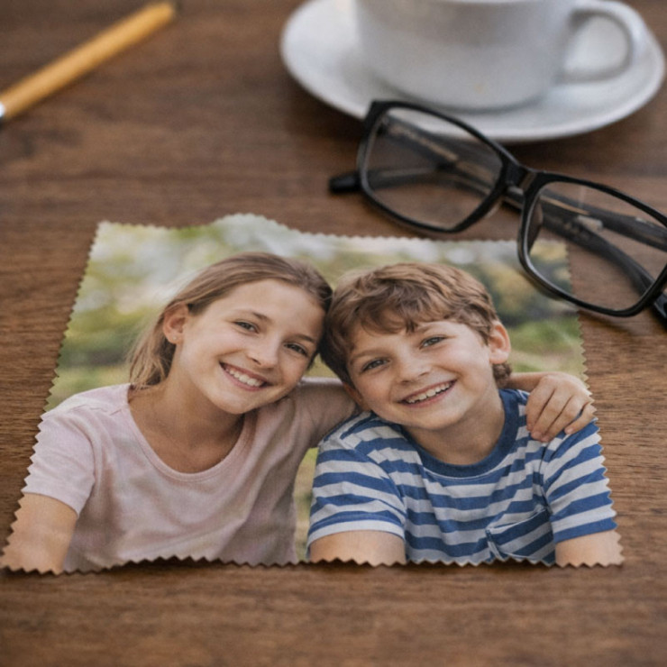 Personalisiertes Brillenputztuch