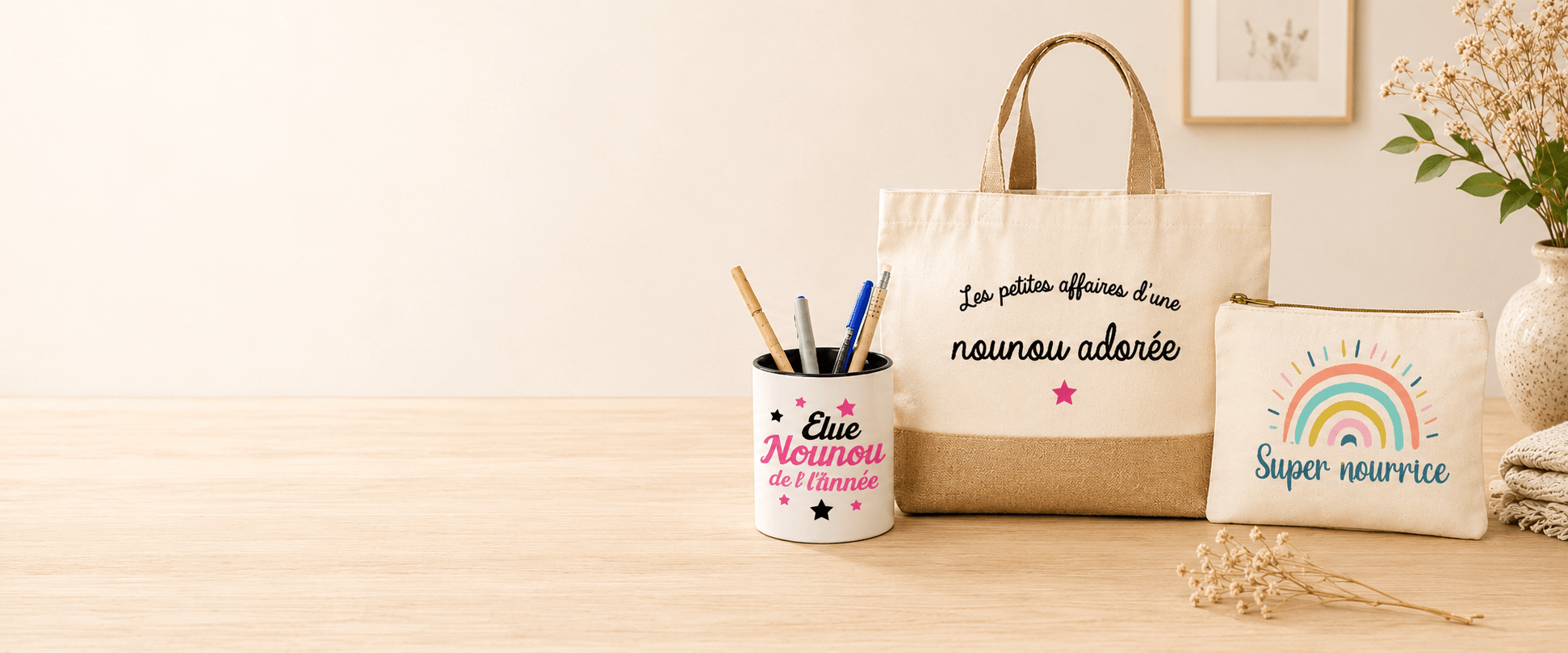 Cadeaux personnalisés nounou | Em Création
