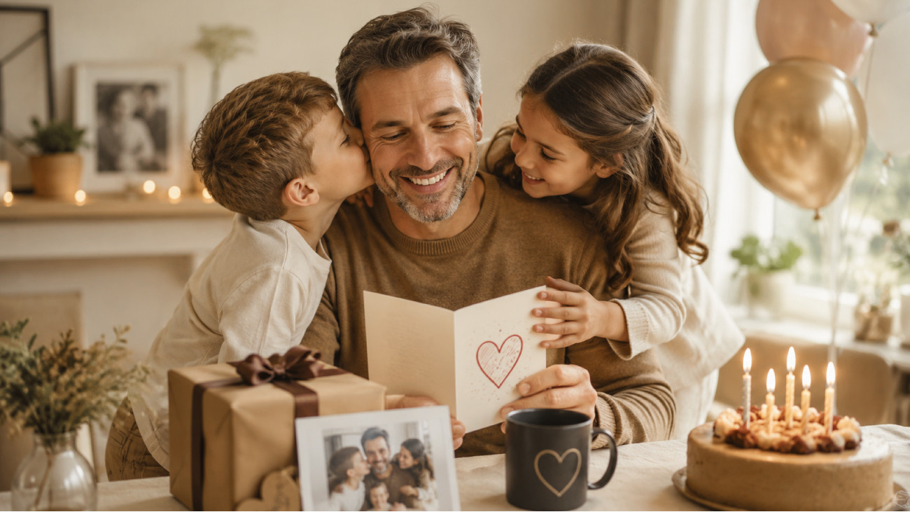 Messages d’anniversaire pour papa : 40 idées touchantes, drôles et originales