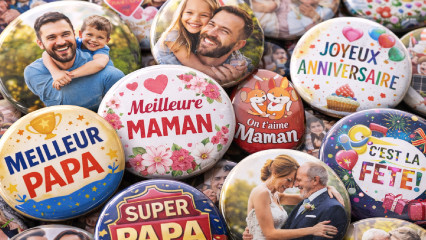 Comment choisir la taille de son badge personnalisé ? Guide complet