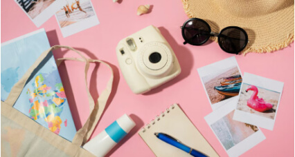 Créez un souvenir de vacances avec vos photos