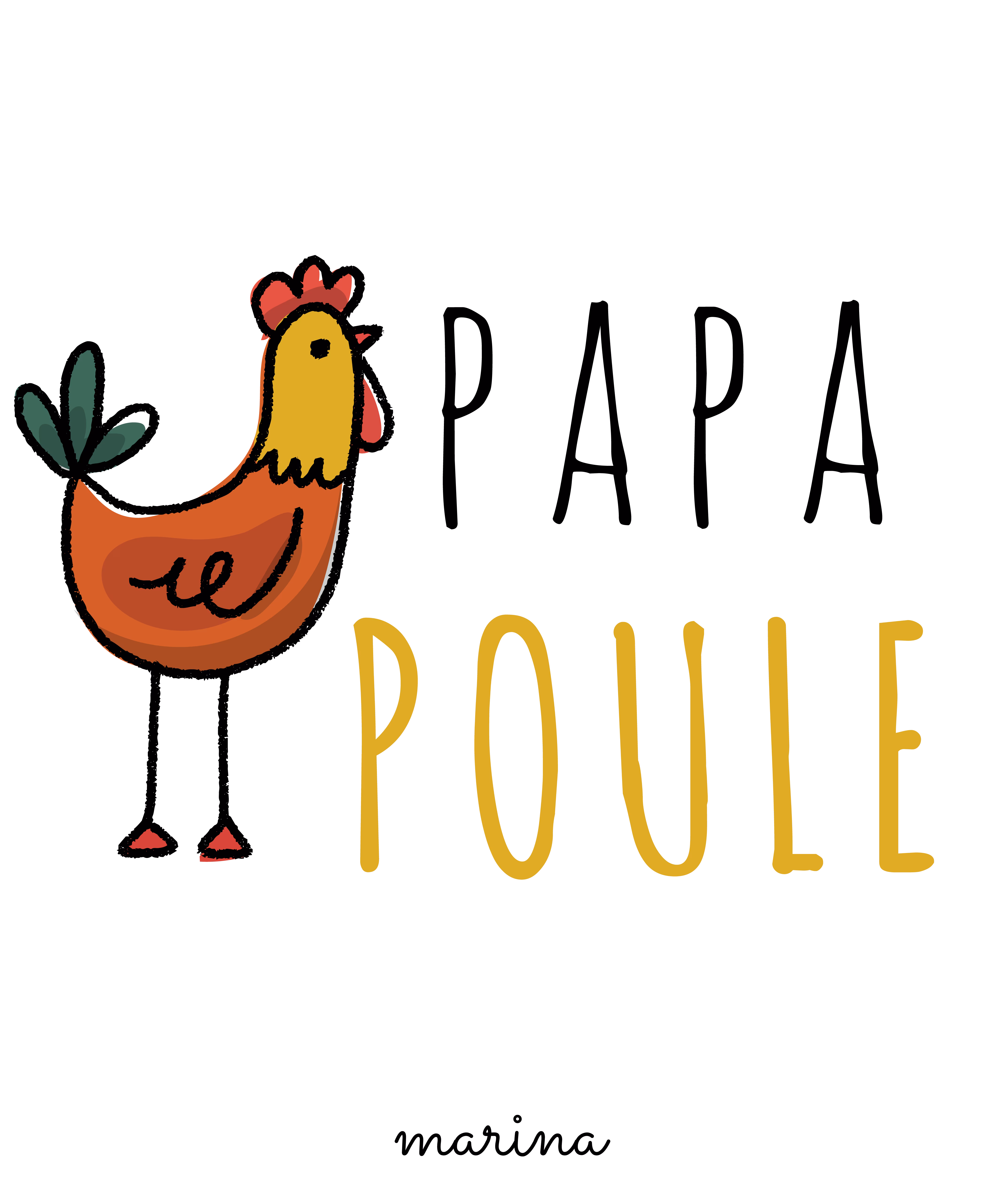 Papa poule